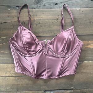 Garage bustier top. Size small